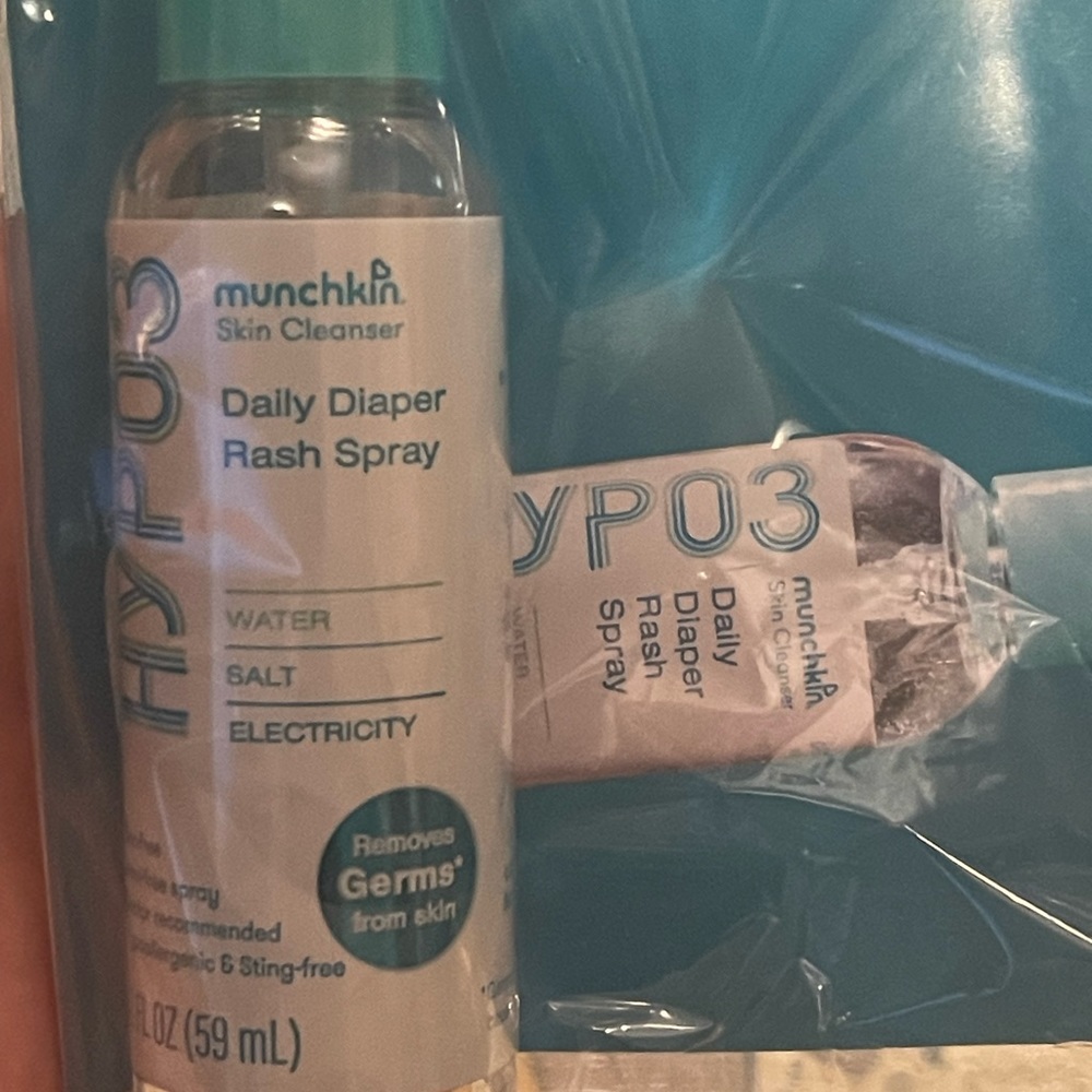 Diaper rash spray